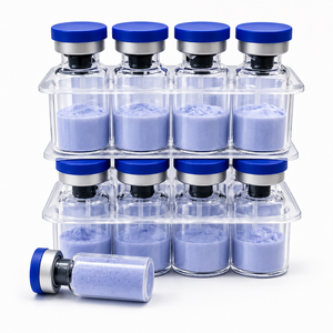 Poudre bleue de qualité supérieure à 99 % de pureté, ingrédient cosmétique pour les soins de la peau, conditionnée en flacon - Product Image 2