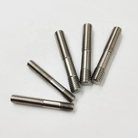 China Manufacturer Custom Steel Fasteners Stainless Steel Stud Bolt Astm A193 B8 Double Ends Studs Bolt