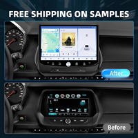Radio Stereo Mobil Android Layar 11.5 Inci 2K Ultra HD Untuk Chevrolet Camaro 2016 2018 Kejernihan Tampilan Lebar Peningkatan Multimedia