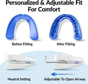 Oral Vestibular Suporte Mandibular Protusão Fixação Fácil de Transportar e Viagem Anti Ronco Bocal - Product Image 3