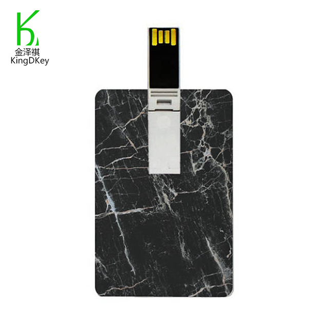 Personalized Business Credit Card USB Flash Drive with Logo 512MB 1GB 2GB Full Memory Capacity