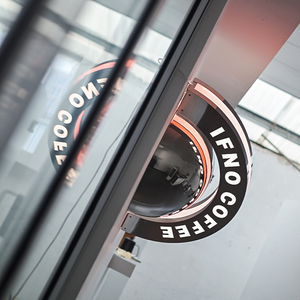 Bán cầu gương hành tinh lightbox biển quảng cáo sáng tạo hình dạng hành tinh thép không gỉ chiếu sáng biển hiệu tùy chỉnh - Product Image 3