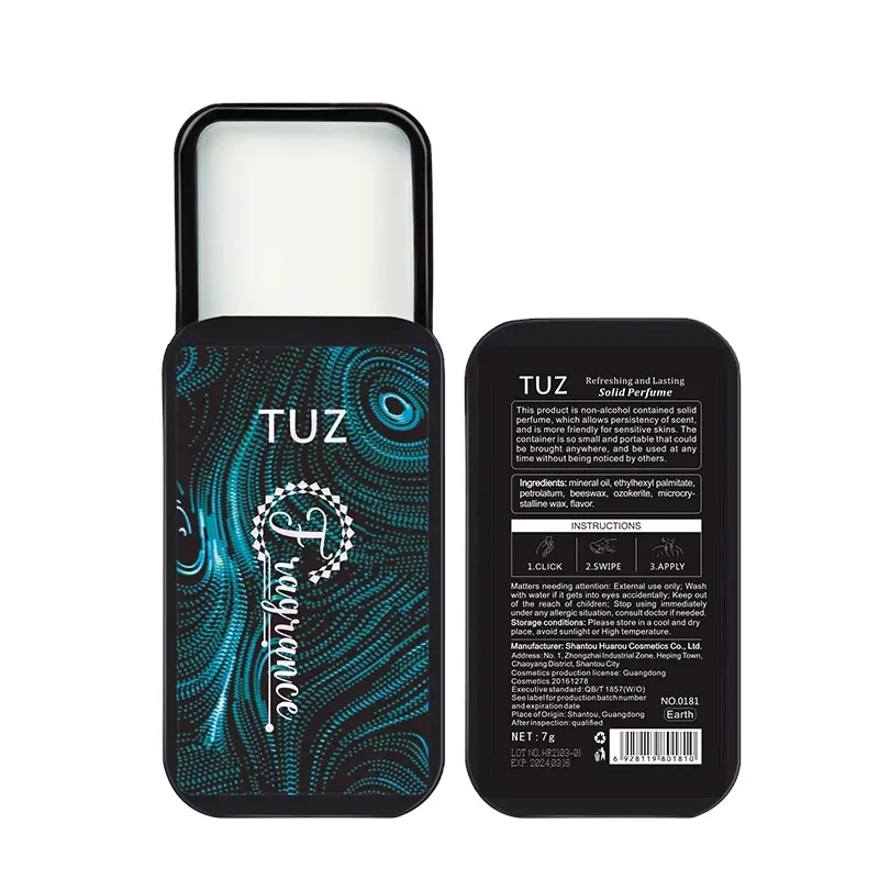 TUZ-desodorante original y ODM, fragancia libre de alchol, refrescante, portátil, Pokemon, Perfrume sólido, venta al por mayor