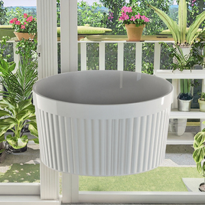 Nove Easy Eco-Friendly 3D Wave Bowl Shape DIY Plastic <b>Jar</b> Pot Vase Mold for Shopping Mall - Product Image 3