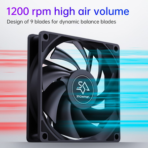 Snowman OEM PC làm mát RGB <span class=keywords><strong>Fan</strong></span> 120 mét Máy Tính Cooler PC <span class=keywords><strong>FAN</strong></span> nhà máy Nhà cung cấp giá rẻ giá PWM 4pin Molex trường hợp <span class=keywords><strong>Fan</strong></span> - Product Image 5