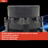 Subwoofer de voiture 8 pouces Compétition 2 + 2 Ohms RMS 400W Strong Punch Bass Speaker 8 "1000W Peak SPL Subwoofer de voiture