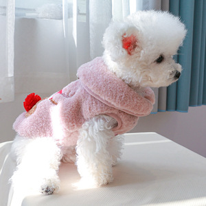 ONESTEP Vente en gros de sweats à capuche d'hiver écologiques et confortables chiens Noël Design de lettres classiques Polyester épaissi portable - Product Image 1
