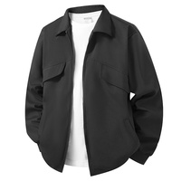 Blouson Bomber d'Hiver pour Homme, Coupe Ample, Doublure Polaire, Fermeture Éclair, Épais, Idéal pour le Cyclisme, Manteau Chaud Décontracté