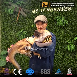 Marionnette de dinosaure <span class=keywords><strong>ventriloque</strong></span> originale personnalisée My Dino T-rex - Product Image 6