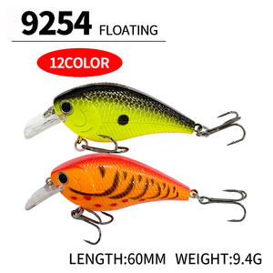 เหยื่อปลอมแบบลอยน้ำ FUN Lure รุ่น Small Fat Hard Bait ตะขอสแตนเลส 60 มม./9.4 กรัม สำหรับตก<span class=keywords><strong>ปลา</strong></span>ในน้ำจืด/น้ำเค็ม <span class=keywords><strong>ปลา</strong></span>แบส <span class=keywords><strong>ปลา</strong></span>ไพค์ <span class=keywords><strong>ปลา</strong></span><span class=keywords><strong>คา</strong></span><span class=keywords><strong>ร์</strong></span>พ - Product Image 2