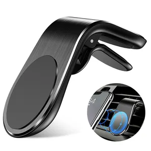 Universal Magnetic Air Vent Car Dashboard Clip Cell Phone Holder Stand Mount IPhone Mobile Convenient Mobile Phone Stand Mount