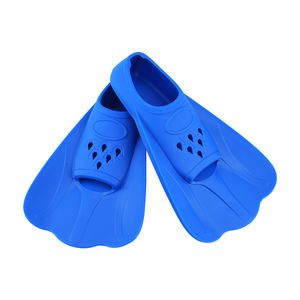 Sualtı sporları gökkuşağı yetişkin silikon kısa palet çocuklar dalış şnorkel eğitim ayak tam boy cep yüzme yüzgeçleri - Product Image 2