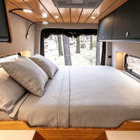 Matelas de luxe en mousse à mémoire de forme à pression zéro pour camping-car, taille Queen/King, anti-acariens, respirant, protection de la colonne vertébrale, épaisseur personnalisable