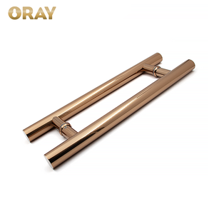 ओम फैक्टरी स्टेनलेस स्टील बाथरूम स्लाइडिंग ग्लास दरवाजा हैंडल होटल शॉवर रूम डोर हैंडल होटल शॉवर रूम डोर हैंडल - Product Image 1