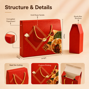 Cajas Rígidas Cuadradas Ecológicas Personalizadas con Laminado Brillante y Grabado en Relieve para Regalos, Cosméticos, Joyería, Empaque de Alimentos, Impresión a Cuatro Colores - Product Image 3