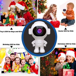 ไฟกลางคืนรูปนักบินอวกาศพร้อมเอฟเฟกต์แสงเลเซอร์ระลอกน้ำ ใช้พลังงานจาก USB พร้อมรีโมทคอนโทรล เหมาะสำหรับตกแต่งห้องนอน ของขวัญ ของตกแต่งงานปาร์ตี้ - Product Image 5