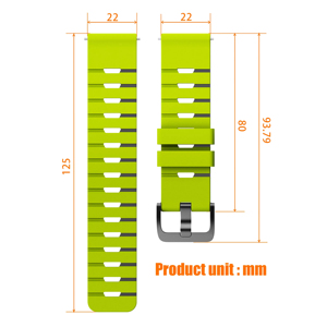 Bracelet de montre sport en silicone 20 mm 22 mm pour Xiaomi Watch <span class=keywords><strong>2</strong></span> Pro/S4/S3/S1 Active S2 46 mm, bracelet de remplacement pour <span class=keywords><strong>Mi</strong></span> Watch Color <span class=keywords><strong>2</strong></span> - Product Image 6
