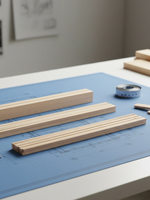 Clavijas Cuadradas de Madera de Abedul Natural de Alta Calidad, Ecológicas, para Fabricación de Muebles y Proyectos de Bricolaje