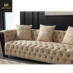Diseño de lujo estilo <span class=keywords><strong>italiano</strong></span> 1 2 3 plazas hogar sofá conjunto diseños modernos para muebles de sala de estar - Product Image 4