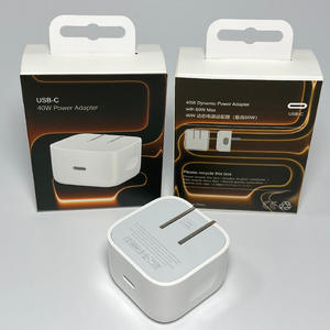 Chargeur de téléphone USB C PD 40W pour iPhone 17 16 15 14 Pro Adaptateur d'alimentation pliable Charge rapide USB C Chargeur iPhone - Product Image 2