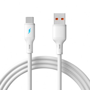Cable de datos de carga rápida tipo C con revestimiento de nailon de 1 m para teléfonos Android, Huawei y Apple - Product Image 2