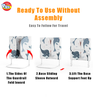 Prodigy BR015 Rail de sécurité de lit portable réglable à prix d'usine pour les voyages