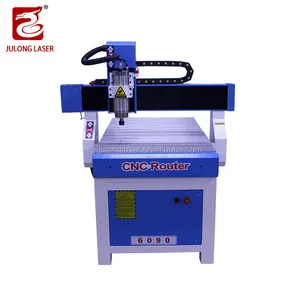 Julong 6090 3 axis /4 axis Metal aluminum moulding cnc router mini cnc milling machine