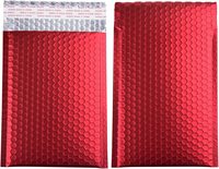 Grand courrier à bulles en poly en aluminium écologique de luxe Sacoches d'expédition rembourrées auto-scellantes Mailing métallique biodégradable