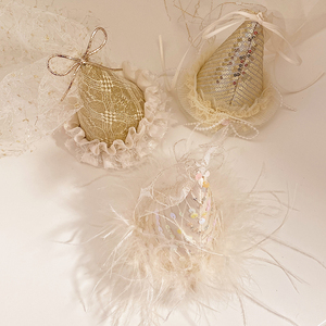 Gran oferta, horquillas elegantes con purpurina de oro blanco, pinzas de pinza para el pelo de cocodrilo de tela para mujeres y niños, accesorios para sombreros de cumpleaños - Product Image 3