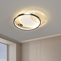 Nouvel ensemble d'éclairage complet pour salon 2025 : Plafonniers LED modernes et simples en acrylique et fer forgé