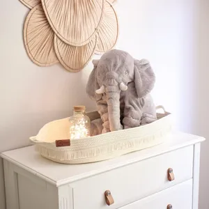 Bé thay đổi giỏ và tã Caddy-Bông dây thay đổi bảng Topper dày bọt pad và nệm không thấm nước - Product Image 2