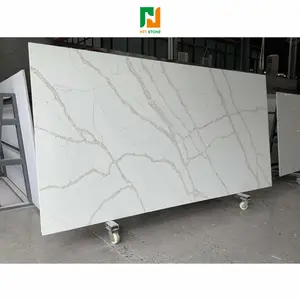 Multifunctional Quartz Stone Slab For Wholesales Flat Quartz Stone Super White Quartz Stone Slabs