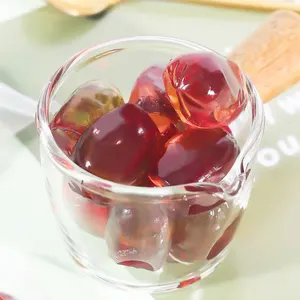 Bola de goma 4D para descascar uvas macias e doces