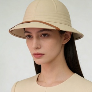 Groothandel Vintage Pith Hoed Zonnehoed voor Safari & Buitenavonturen Klassieke Koloniale Stijl Explorer Hoed met Lederen Band - Product Image 6