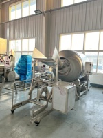 Máquina Comercial Hidráulica para Marinar y Salar Carne, Máquina de Tamboreo para Carne, Marinador, Máquina de Tamboreo para Carne de Pollo con Refrigeración