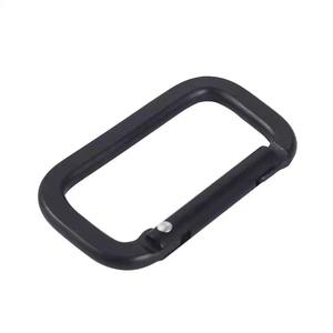 <span class=keywords><strong>Pas</strong></span> <span class=keywords><strong>cher</strong></span> carré en alliage d'aluminium métal acier logo personnalisé mousquetons crochets pour sacs/<span class=keywords><strong>valise</strong></span>/bouteille/camping randonnée - Product Image 5