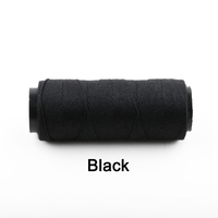 Fil à coudre en nylon pour l'installation de mèches de cheveux, fil pour extensions de cheveux nouées à la main, 5 couleurs au choix, 60 m
