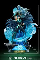 Saint Seiya Spirit TPA Five Small Strong Sky Dragon Purple Dragon Seiya Statue décoration à la main
