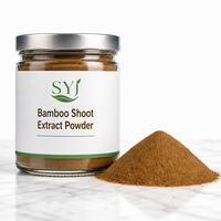 Poudre d'extrait de pousses de bambou - Extrait naturel de Bambusa Vulgaris pour l'utilisation alimentaire et en boisson