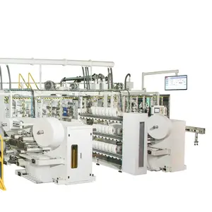Disposable Elastic Waistband Baby Diaper Making Machine High Speed Full Servo Automatic Diaper Nappy Pants Production Line