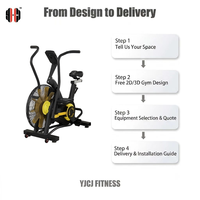 Vélo de spinning professionnel commercial en acier pour l'intérieur, machine d'exercice de haute qualité, équipement de gym, prix direct usine