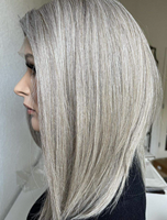 Perruque Casher Juive Grise Poivre et Sel, Lace Front HD, Base en Soie, Effet Cuir Chevelu Réel, Double Tirage, Cuticules Alignées, Sans Colle, pour Femmes Âgées