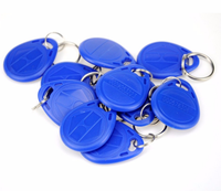 Llavero RFID CUID MF3 de 13.56MHz, Resistente al Agua IP67, Control de Acceso Inteligente NFC, Llavero Duradero con Logotipo Personalizado Grabado con Láser, para Hoteles, Oficinas y Cerraduras de Puertas