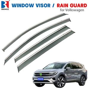 Visera para Ventana de Auto para Volkswagen Talagon 2019-2021 - Deflector de Viento, Lluvia y Sol de Primera Calidad Moldeado por Inyección - Product Image 1