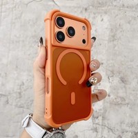 Coque de téléphone antichoc blindée pour iPhone 17 16 15 14 13 12 11 Pro Max, étuis magnétiques pour iPhone 16 15 14 Plus