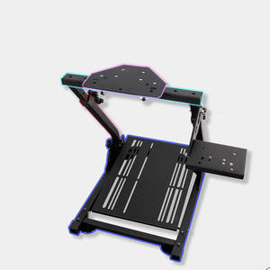 Soporte para Simulador de Carreras Yueshen, Soporte Ajustable y Plegable para Volante de Juego, Compatible <span class=keywords><strong>con</strong></span> G923 <span class=keywords><strong>G29</strong></span> T300, Silla para Simulador de Juegos - Product Image 2