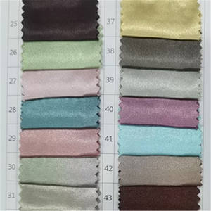 畅销100% 涤纶编织米卡多丝缎面料防静电重量级180克/米固体婚纱服装 - Product Image 6