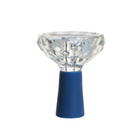 YI JIN Ensemble de Têtes de Chicha en Verre Durable, Finition Miroir, Design Portable pour Voyage et Utilisation en Bar, Comprend un Bol à Chicha pour Fumer la CHICHA