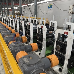 Omega hồ sơ xà gồ mái tự động cuộn tạo thành máy với bánh răng mang động cơ bơm thành phần cốt lõi - Product Image 3