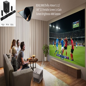 โปรเจคเตอร์ Ben Q I800 4K โฮมเธียเตอร์ เกมส์ 5ms ความหน่วงต่ำ 3000 ลูเมนส์ ปรับเทียบอัตโนมัติ MEMC 600000:1 100 นิ้ว 2.2 เมตร - Product Image 5